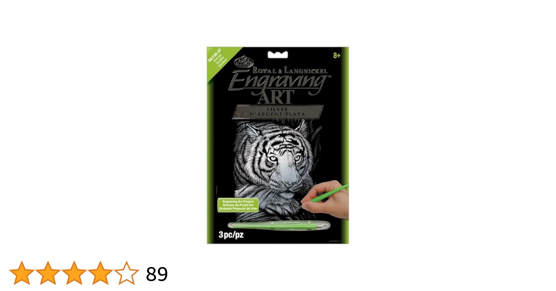 Amazon.com: Royal Brush Silver Foil Engraving Art Kit 8